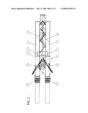 SUPPLY DEVICE FOR A TIRE-BUILDING DRUM diagram and image