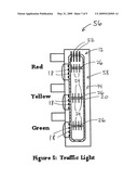 High reliability cooling system for LED lamps using dual mode heat transfer loops diagram and image