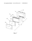 Isolated Gas Cooling System for an Electronic Display diagram and image