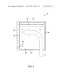 Vertical counterflow evaporative cooler diagram and image