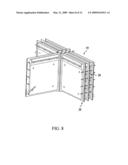 Vertical counterflow evaporative cooler diagram and image