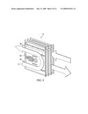 Vertical counterflow evaporative cooler diagram and image