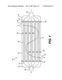 Heat exchanger using graphite foam diagram and image