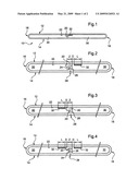 Method For Brazing A Heat Exchanger Folded Tube While Applying A Flux Near A Contact Zone Of The Walls, Resulting Tube diagram and image