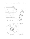 Prescented and custom scented card insert diagram and image