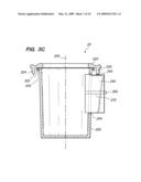 ADJUSTABLE BEVERAGE CONTAINER HOLDER BY GEAR ACTUATION diagram and image