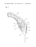 BRAKE ASSEMBLY AND CONTROL MECHANISM FOR A CART, AND METHOD diagram and image