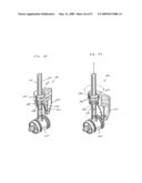 BRAKE ASSEMBLY AND CONTROL MECHANISM FOR A CART, AND METHOD diagram and image