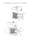 Therapeutic Seat Back Insert diagram and image