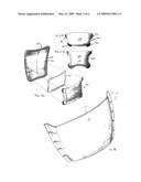 Therapeutic Seat Back Insert diagram and image