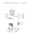 Therapeutic Seat Back Insert diagram and image