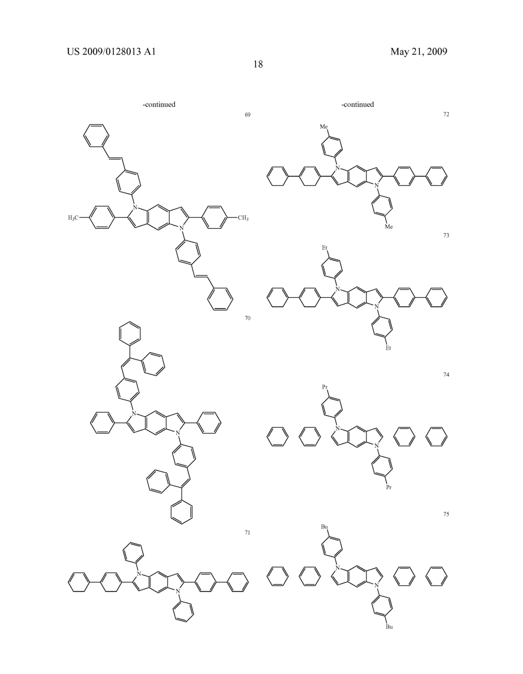 Heterocyclic compound and an organic light emitting device comprising the same - diagram, schematic, and image 21