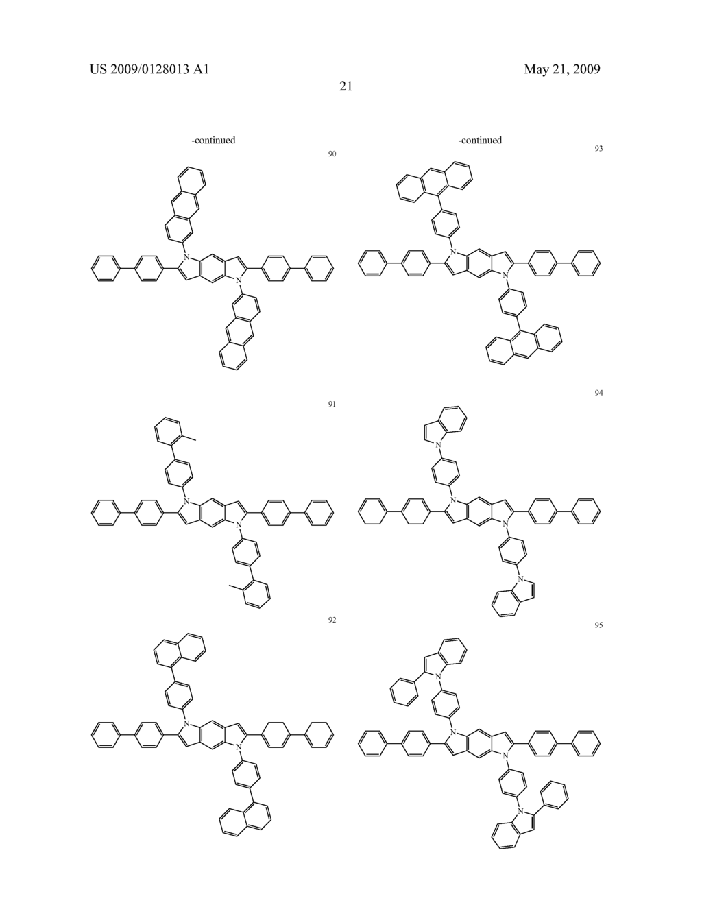 Heterocyclic compound and an organic light emitting device comprising the same - diagram, schematic, and image 24