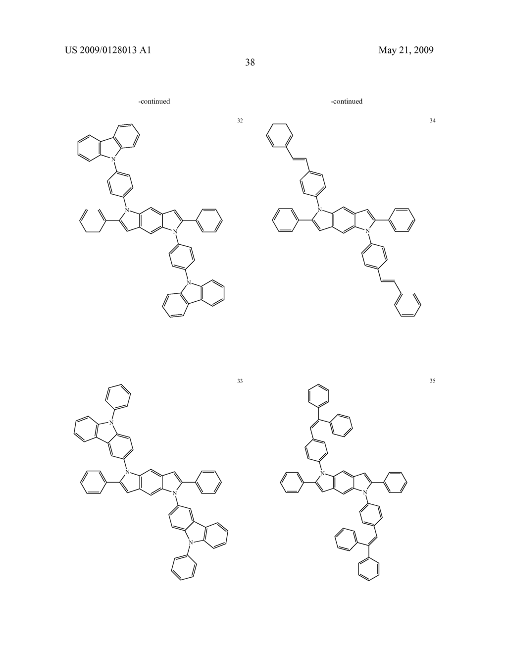 Heterocyclic compound and an organic light emitting device comprising the same - diagram, schematic, and image 41