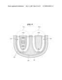 Dual panel type organic electroluminescent device and method of fabricating the same diagram and image