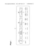 Switch having information display function for on-vehicle apparatus diagram and image