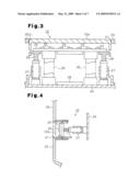 Switch having information display function for on-vehicle apparatus diagram and image