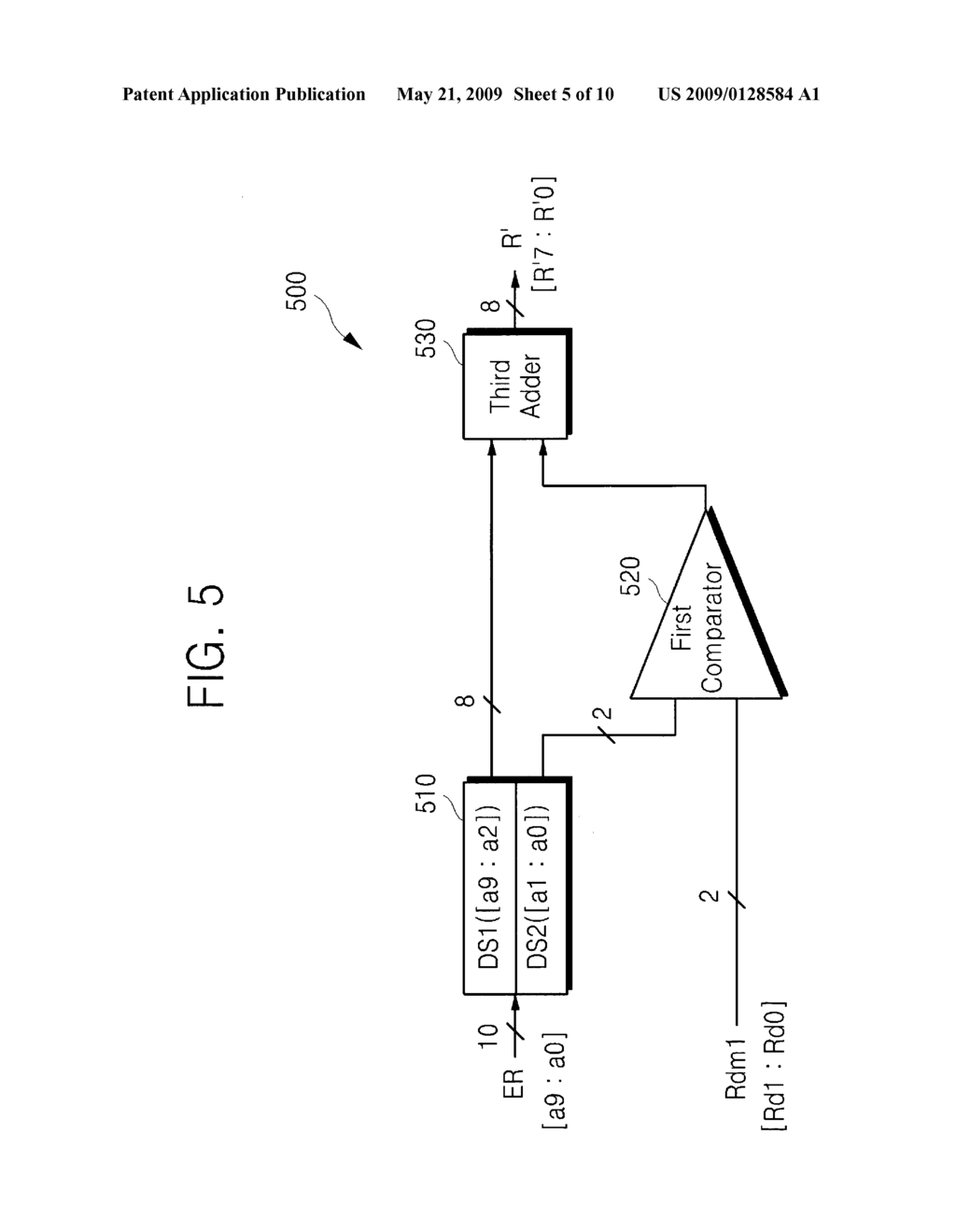 Apparatuses and methods for converting sub-pixel data using pipe-lined dithering modules - diagram, schematic, and image 06