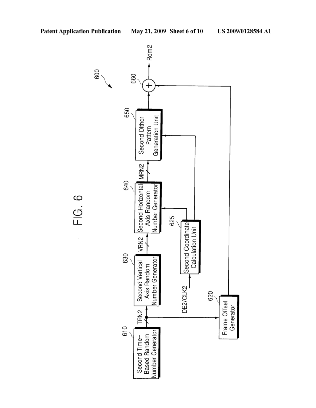 Apparatuses and methods for converting sub-pixel data using pipe-lined dithering modules - diagram, schematic, and image 07