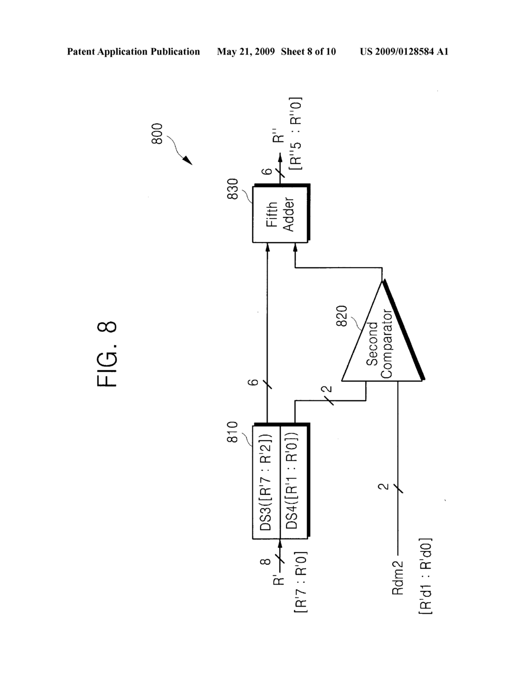 Apparatuses and methods for converting sub-pixel data using pipe-lined dithering modules - diagram, schematic, and image 09