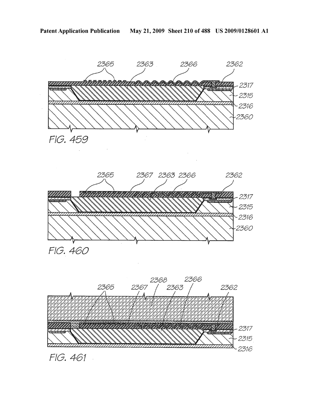 Inkjet Drop Ejection Apparatus With Radially Extending Thermal Actuators - diagram, schematic, and image 211