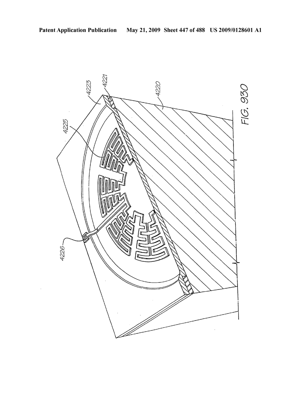 Inkjet Drop Ejection Apparatus With Radially Extending Thermal Actuators - diagram, schematic, and image 448