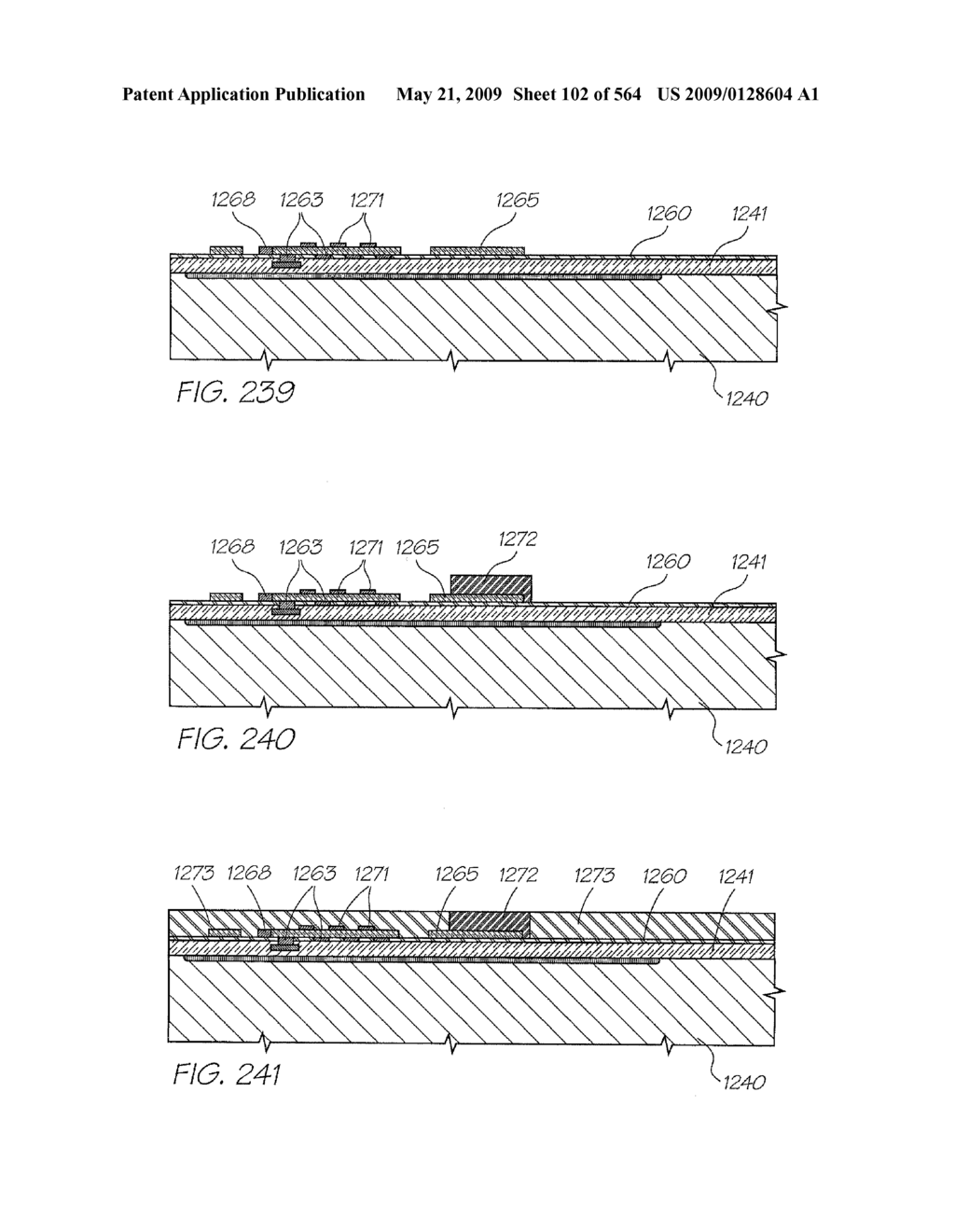 INKJET NOZZLE WITH PADDLE LAYER SANDWICHED BETWEEN FIRST AND SECOND WAFERS - diagram, schematic, and image 103