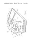 INKJET NOZZLE WITH PADDLE LAYER SANDWICHED BETWEEN FIRST AND SECOND WAFERS diagram and image