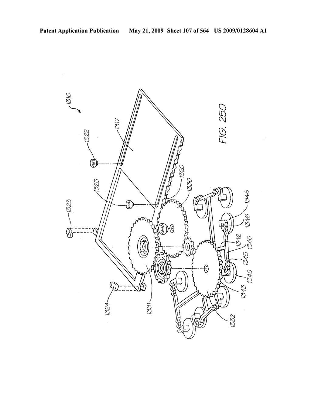 INKJET NOZZLE WITH PADDLE LAYER SANDWICHED BETWEEN FIRST AND SECOND WAFERS - diagram, schematic, and image 108