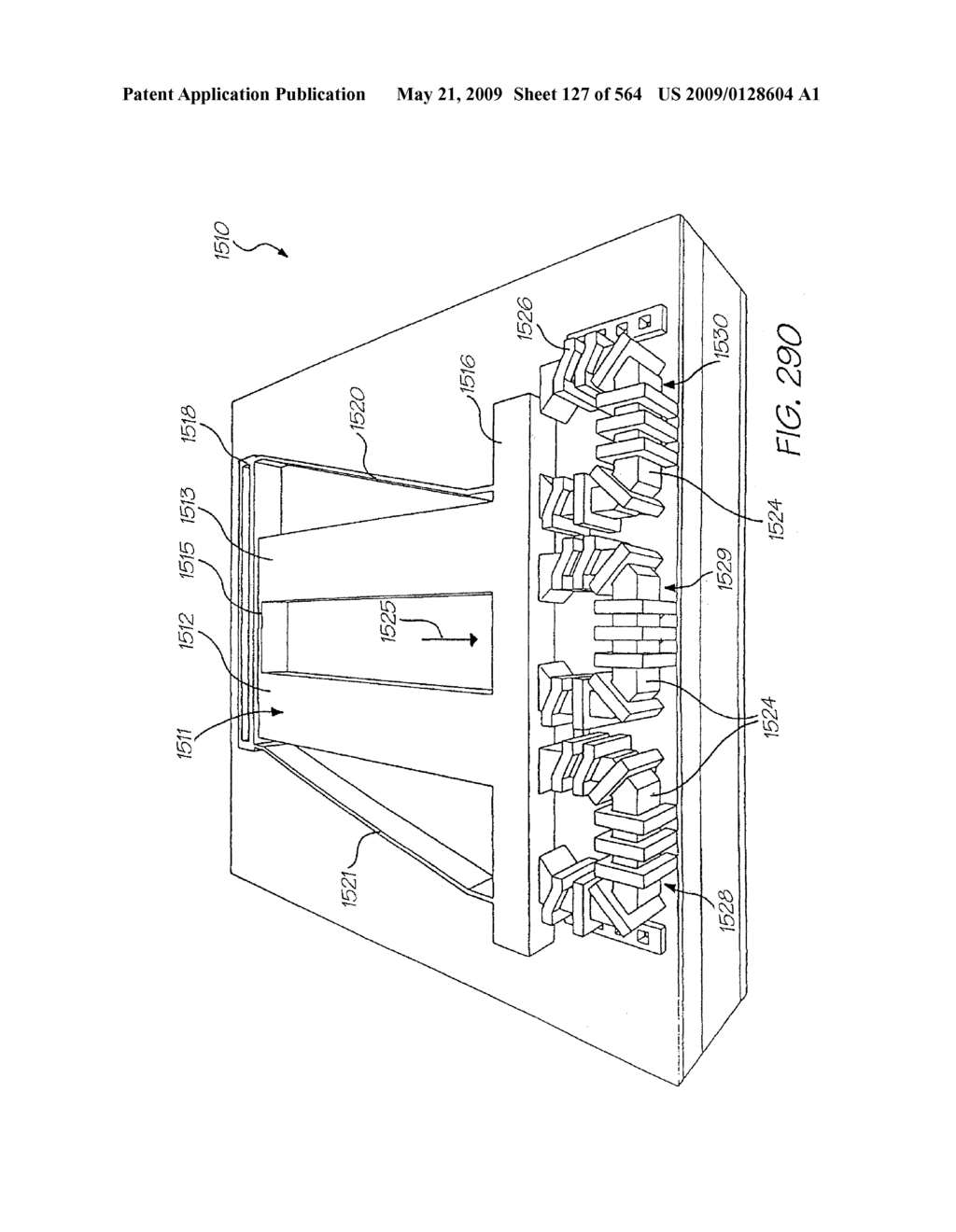 INKJET NOZZLE WITH PADDLE LAYER SANDWICHED BETWEEN FIRST AND SECOND WAFERS - diagram, schematic, and image 128