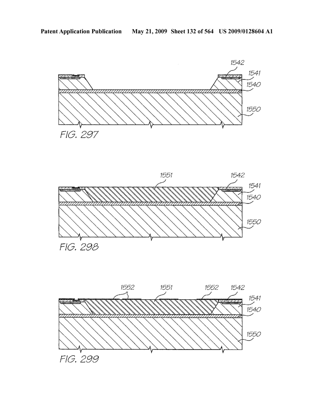 INKJET NOZZLE WITH PADDLE LAYER SANDWICHED BETWEEN FIRST AND SECOND WAFERS - diagram, schematic, and image 133