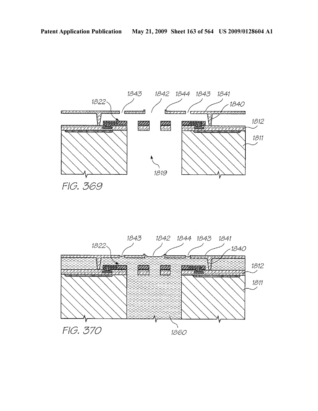 INKJET NOZZLE WITH PADDLE LAYER SANDWICHED BETWEEN FIRST AND SECOND WAFERS - diagram, schematic, and image 164