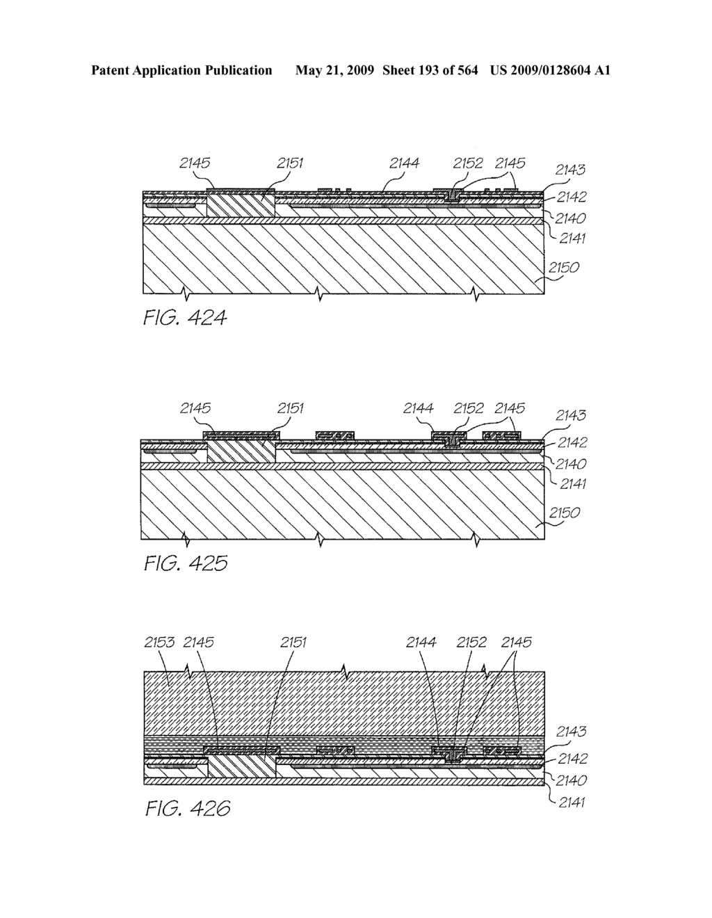 INKJET NOZZLE WITH PADDLE LAYER SANDWICHED BETWEEN FIRST AND SECOND WAFERS - diagram, schematic, and image 194