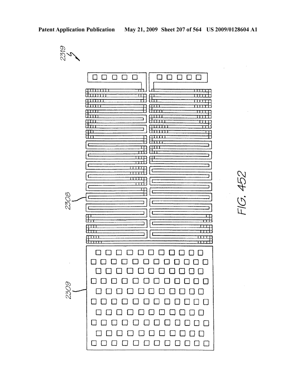 INKJET NOZZLE WITH PADDLE LAYER SANDWICHED BETWEEN FIRST AND SECOND WAFERS - diagram, schematic, and image 208