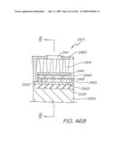 INKJET NOZZLE WITH PADDLE LAYER SANDWICHED BETWEEN FIRST AND SECOND WAFERS diagram and image