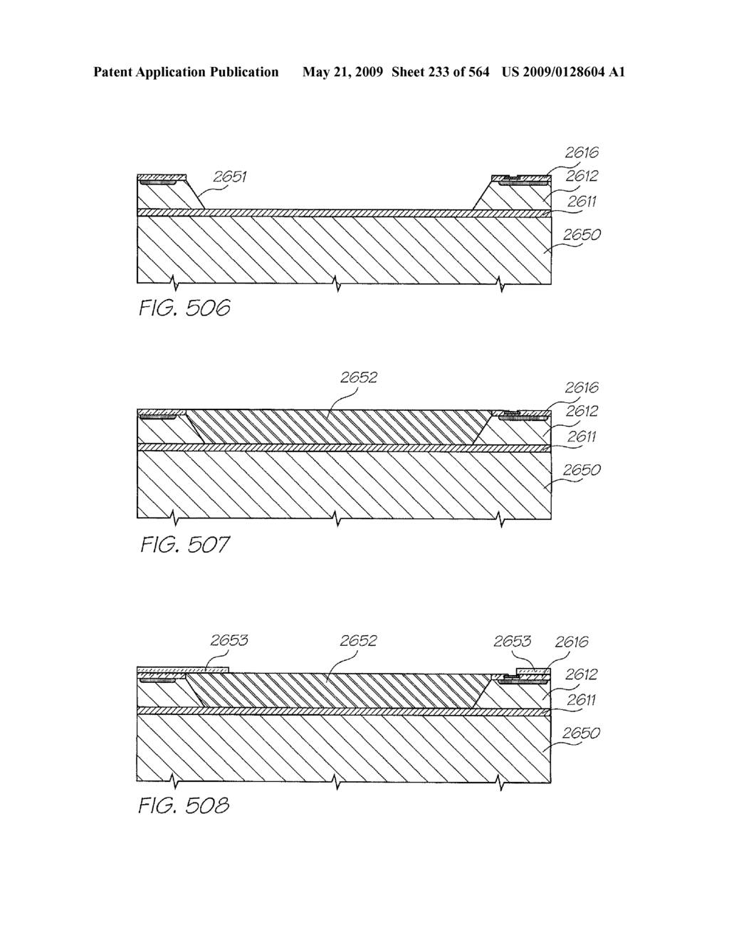 INKJET NOZZLE WITH PADDLE LAYER SANDWICHED BETWEEN FIRST AND SECOND WAFERS - diagram, schematic, and image 234