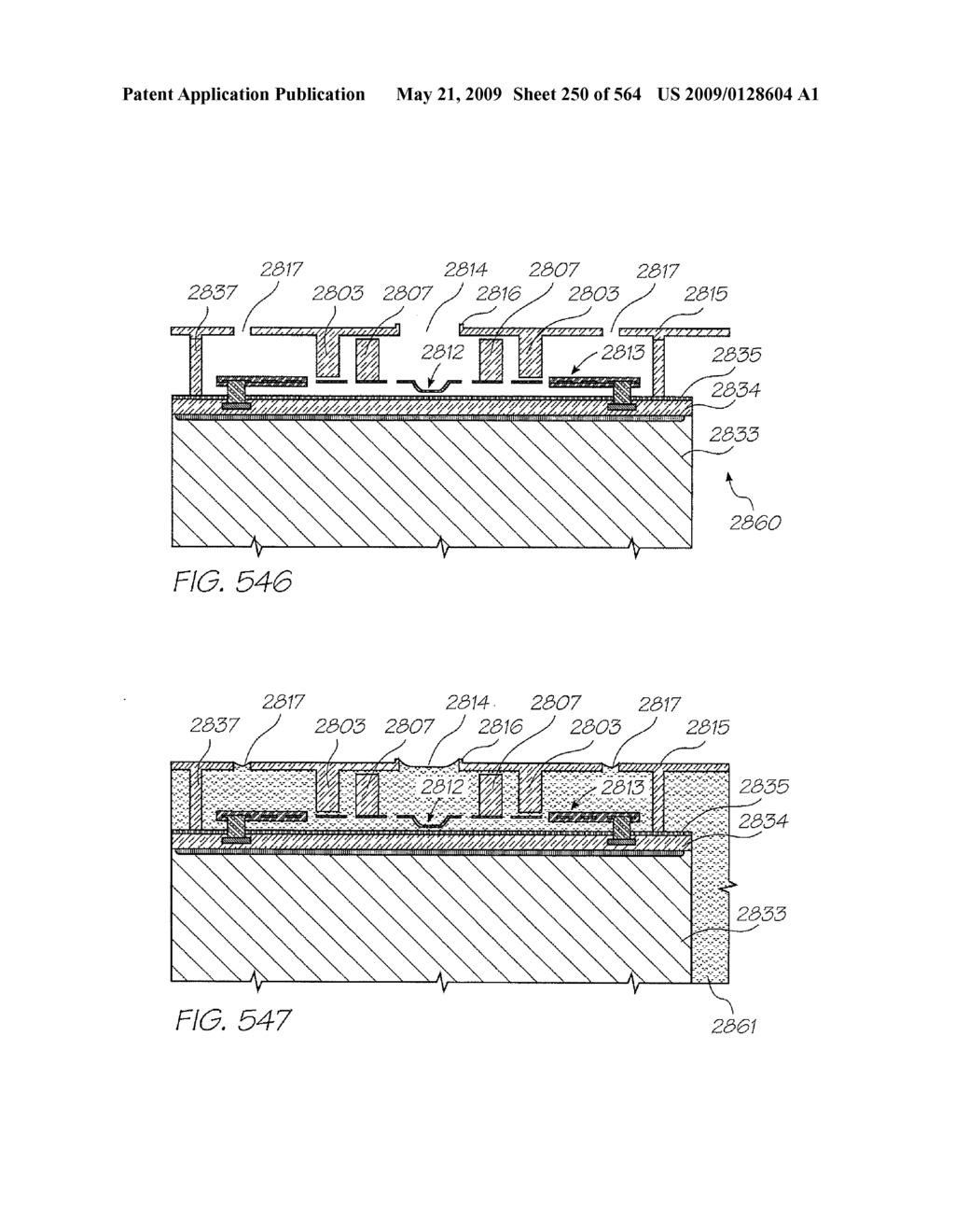 INKJET NOZZLE WITH PADDLE LAYER SANDWICHED BETWEEN FIRST AND SECOND WAFERS - diagram, schematic, and image 251