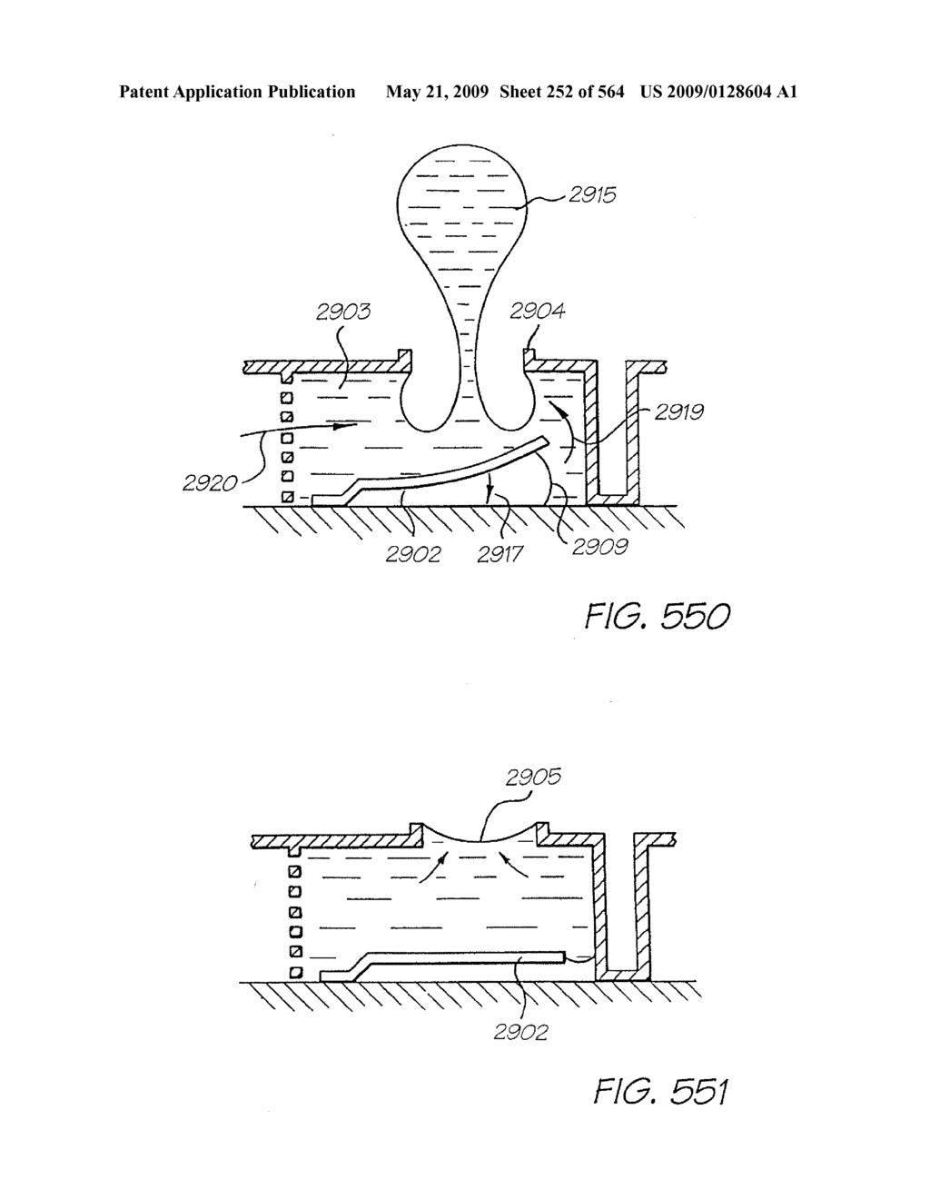 INKJET NOZZLE WITH PADDLE LAYER SANDWICHED BETWEEN FIRST AND SECOND WAFERS - diagram, schematic, and image 253