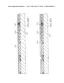 INKJET NOZZLE WITH PADDLE LAYER SANDWICHED BETWEEN FIRST AND SECOND WAFERS diagram and image