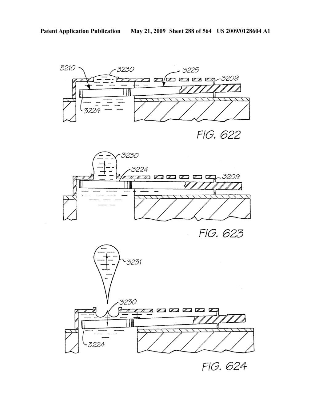 INKJET NOZZLE WITH PADDLE LAYER SANDWICHED BETWEEN FIRST AND SECOND WAFERS - diagram, schematic, and image 289