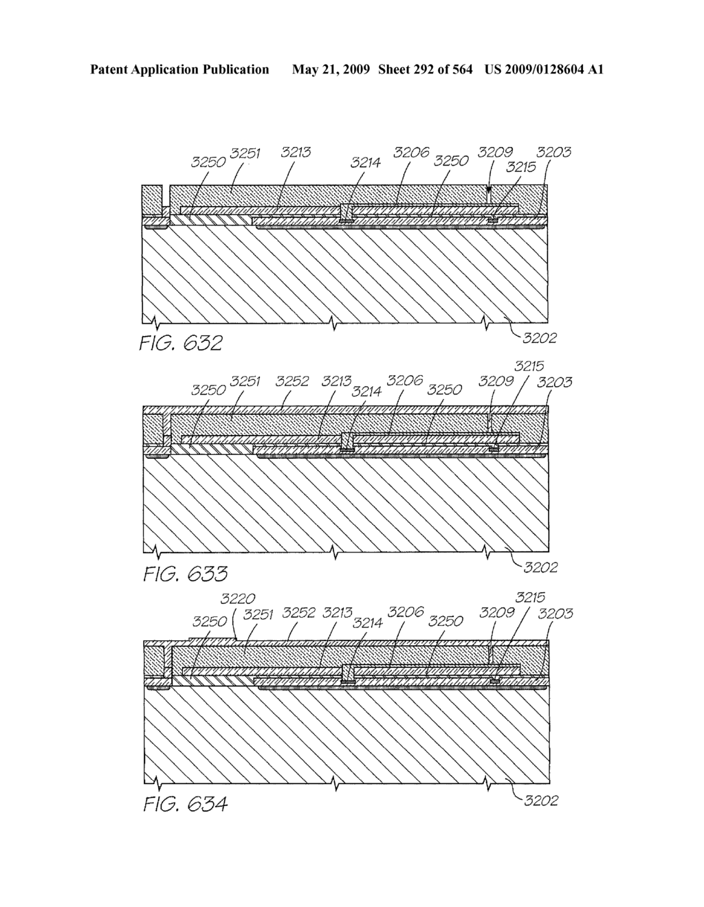 INKJET NOZZLE WITH PADDLE LAYER SANDWICHED BETWEEN FIRST AND SECOND WAFERS - diagram, schematic, and image 293