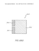 INKJET NOZZLE WITH PADDLE LAYER SANDWICHED BETWEEN FIRST AND SECOND WAFERS diagram and image