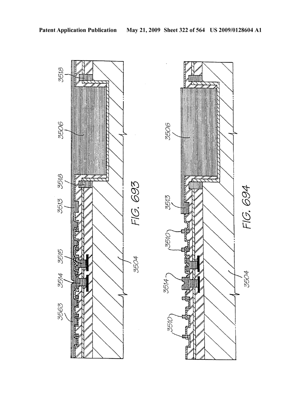 INKJET NOZZLE WITH PADDLE LAYER SANDWICHED BETWEEN FIRST AND SECOND WAFERS - diagram, schematic, and image 323