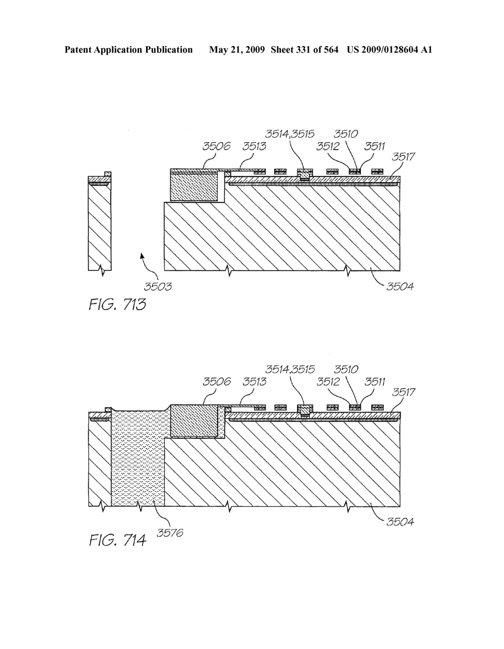 INKJET NOZZLE WITH PADDLE LAYER SANDWICHED BETWEEN FIRST AND SECOND WAFERS - diagram, schematic, and image 332