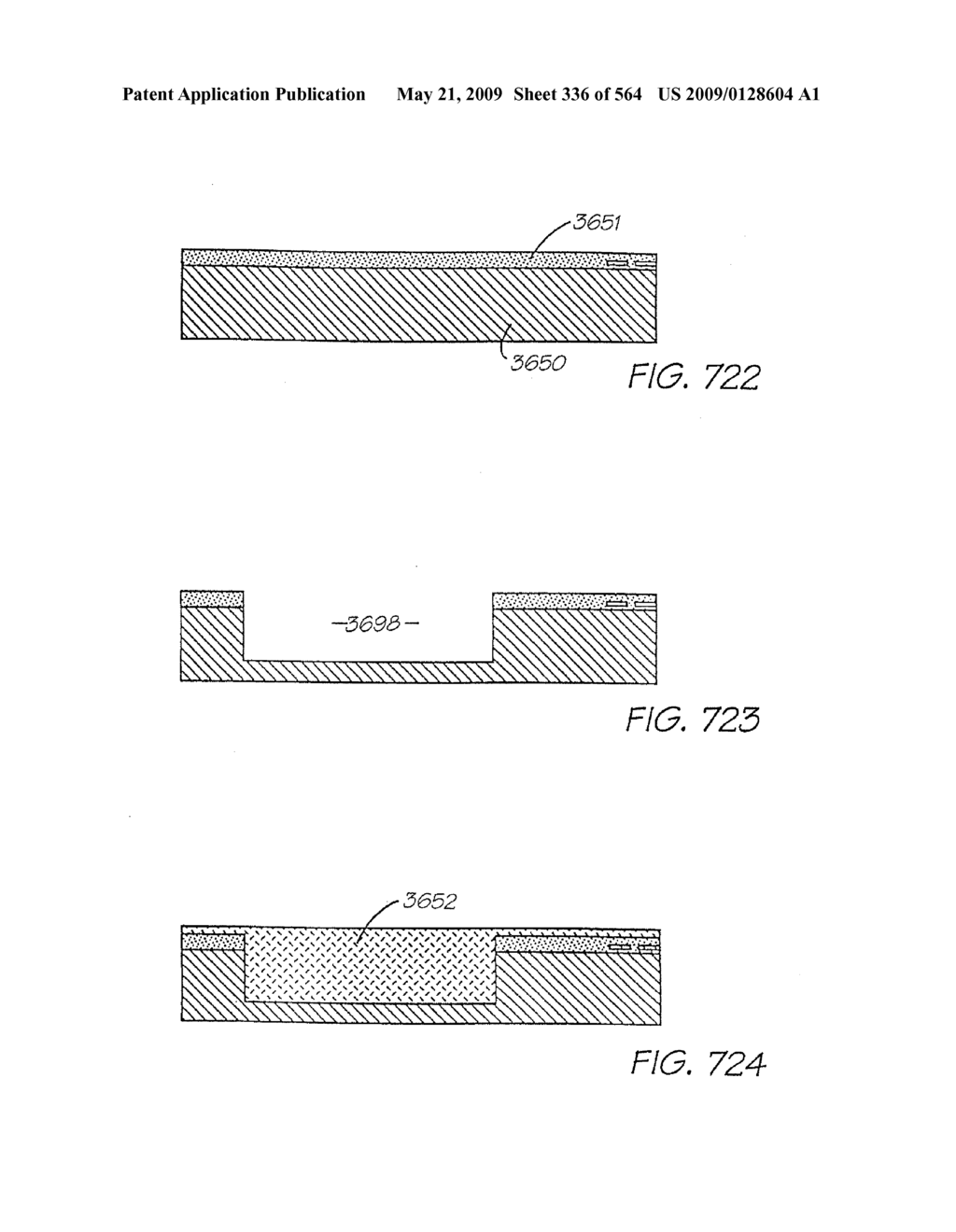 INKJET NOZZLE WITH PADDLE LAYER SANDWICHED BETWEEN FIRST AND SECOND WAFERS - diagram, schematic, and image 337