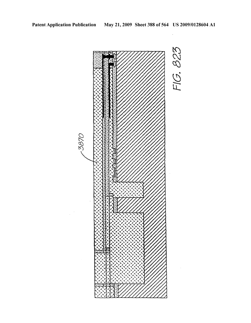 INKJET NOZZLE WITH PADDLE LAYER SANDWICHED BETWEEN FIRST AND SECOND WAFERS - diagram, schematic, and image 389