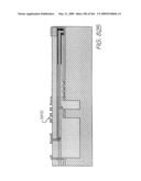 INKJET NOZZLE WITH PADDLE LAYER SANDWICHED BETWEEN FIRST AND SECOND WAFERS diagram and image