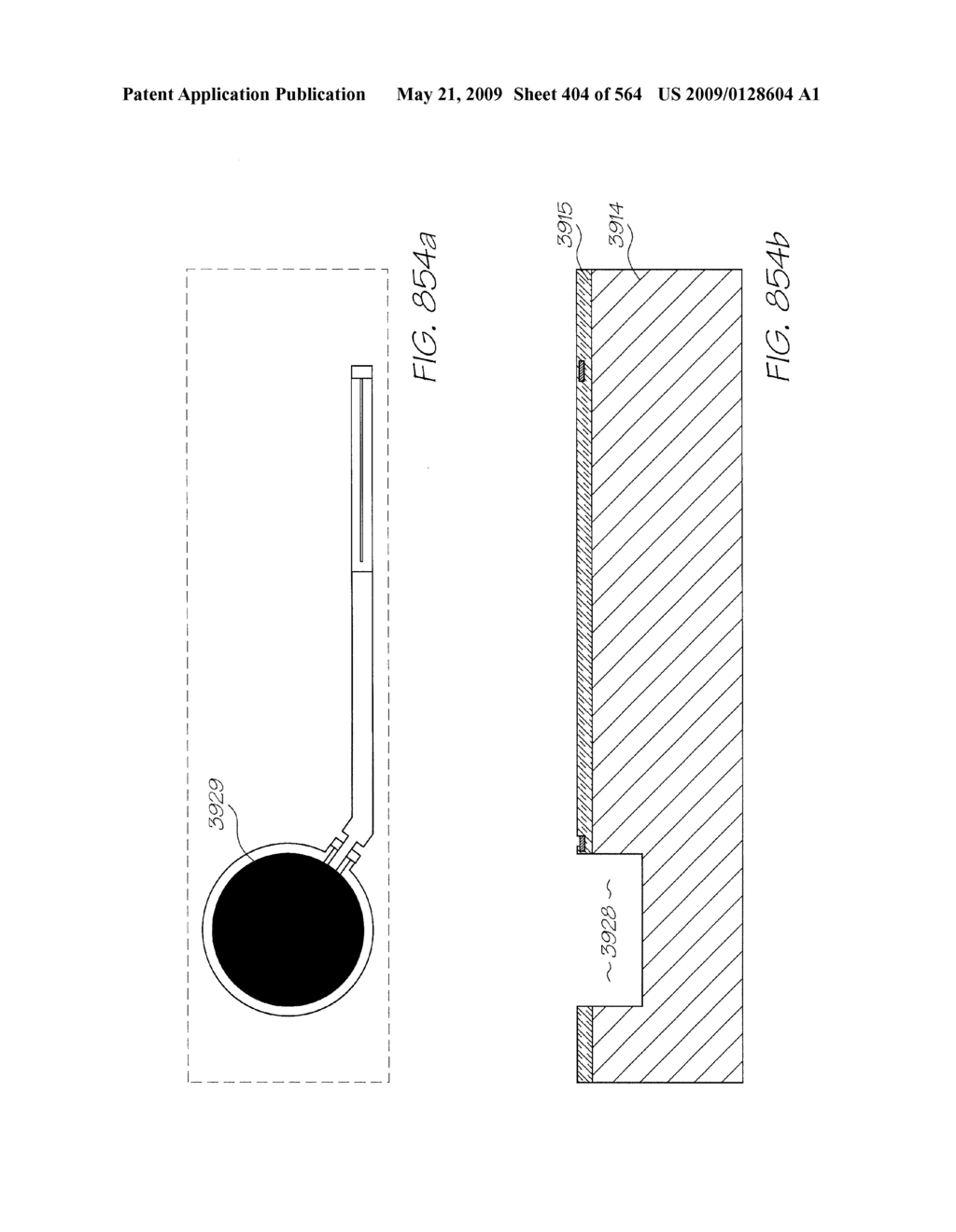 INKJET NOZZLE WITH PADDLE LAYER SANDWICHED BETWEEN FIRST AND SECOND WAFERS - diagram, schematic, and image 405