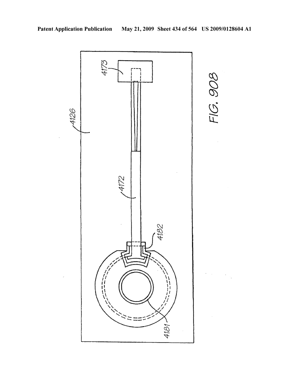 INKJET NOZZLE WITH PADDLE LAYER SANDWICHED BETWEEN FIRST AND SECOND WAFERS - diagram, schematic, and image 435