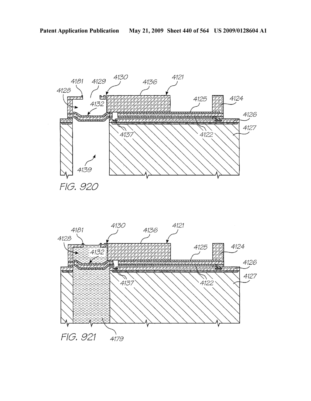 INKJET NOZZLE WITH PADDLE LAYER SANDWICHED BETWEEN FIRST AND SECOND WAFERS - diagram, schematic, and image 441